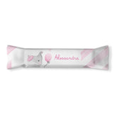 Adesivi barrette cioccolato personalizzate compleanno tema elefantino rosa Modello codice: PB 47 H